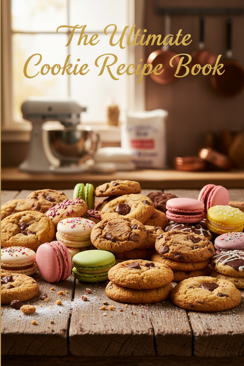 The Ultimate Cookie Recipe Book Cover